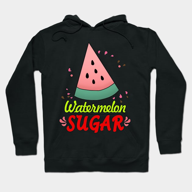 Watermelon Sugar Hoodie by RainasArt